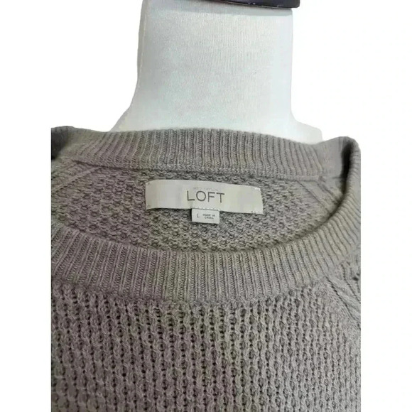 Loft Tan Sweater Size L - Picture 6 of 6